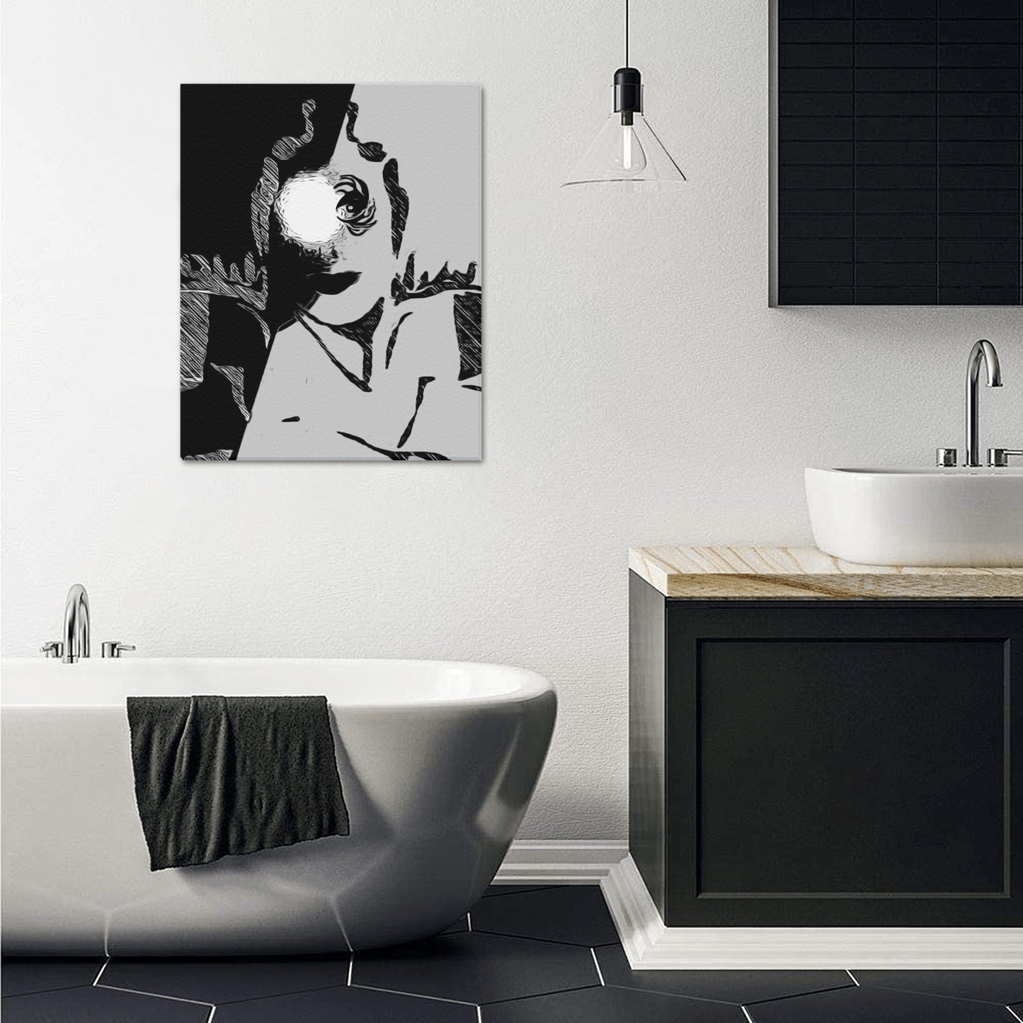 Frame Canvas Print 16"x20" (Made in USA) - "I See You" - Premium Frame Canvas Print from Concordia Style Boutique - Just $48.82! Shop now at Concordia Style Boutique