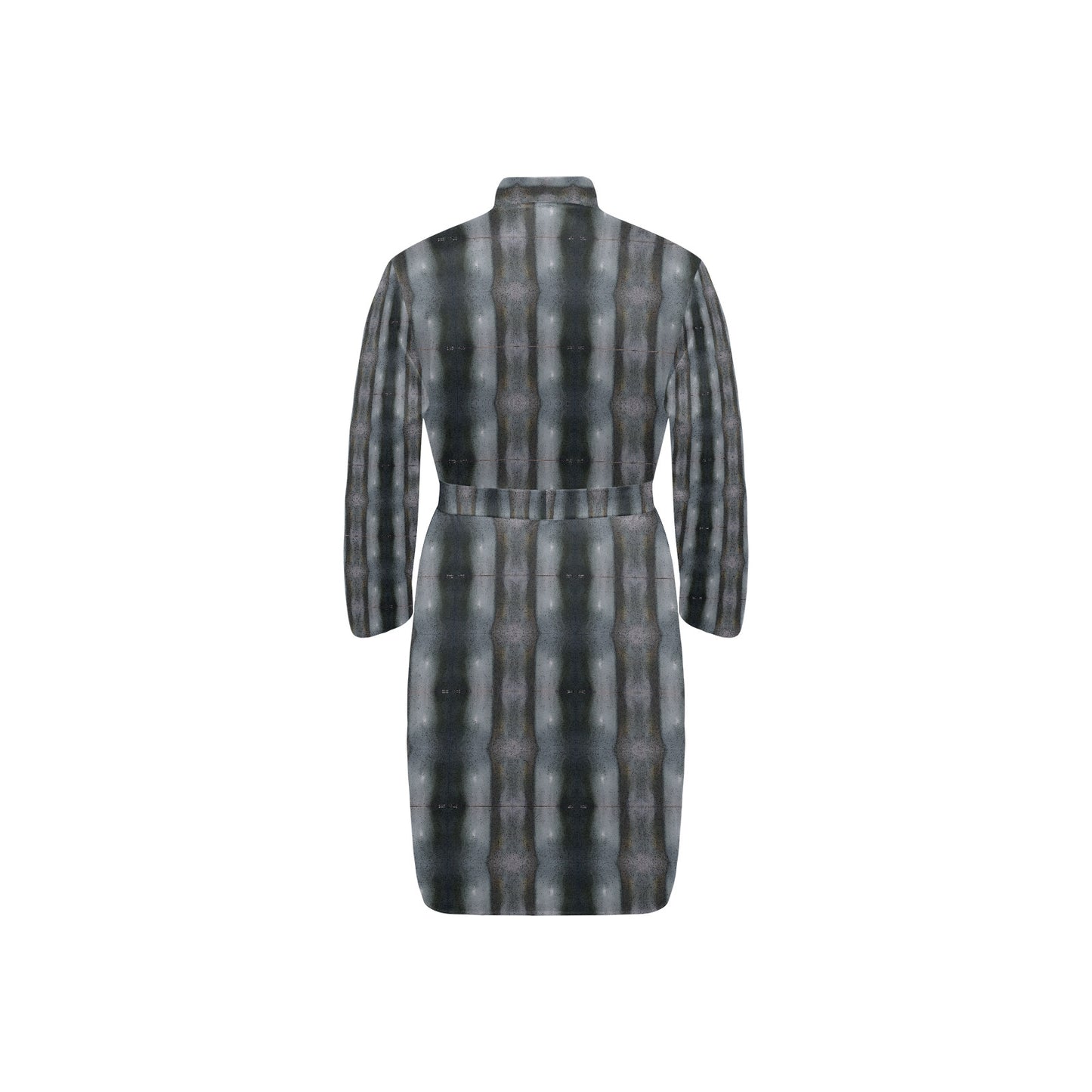 Men's Long Sleeve Belted Night Robe - "The Alien"" - Premium night gown from Concordia Style Boutique - Just $56.34! Shop now at Concordia Style Boutique