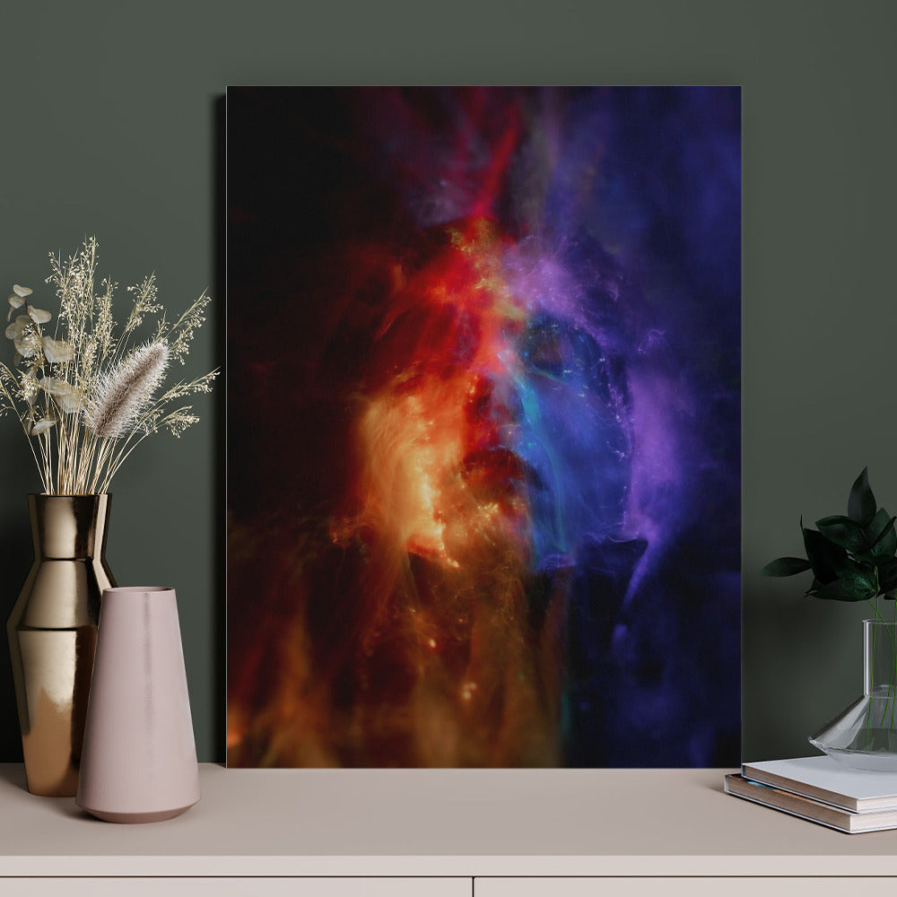 Canvas Print Multiple sizes Unframed & Framed (Vertical) - "The Face" - Premium Artwork from Concordia Style Boutique - Just $55.98! Shop now at Concordia Style Boutique