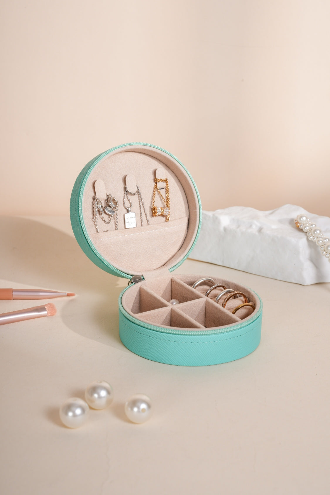 PU Leather Jewelry Storage Box - Premium Jewelry Storage Box from Concordia Style Boutique - Just $13.66! Shop now at Concordia Style Boutique