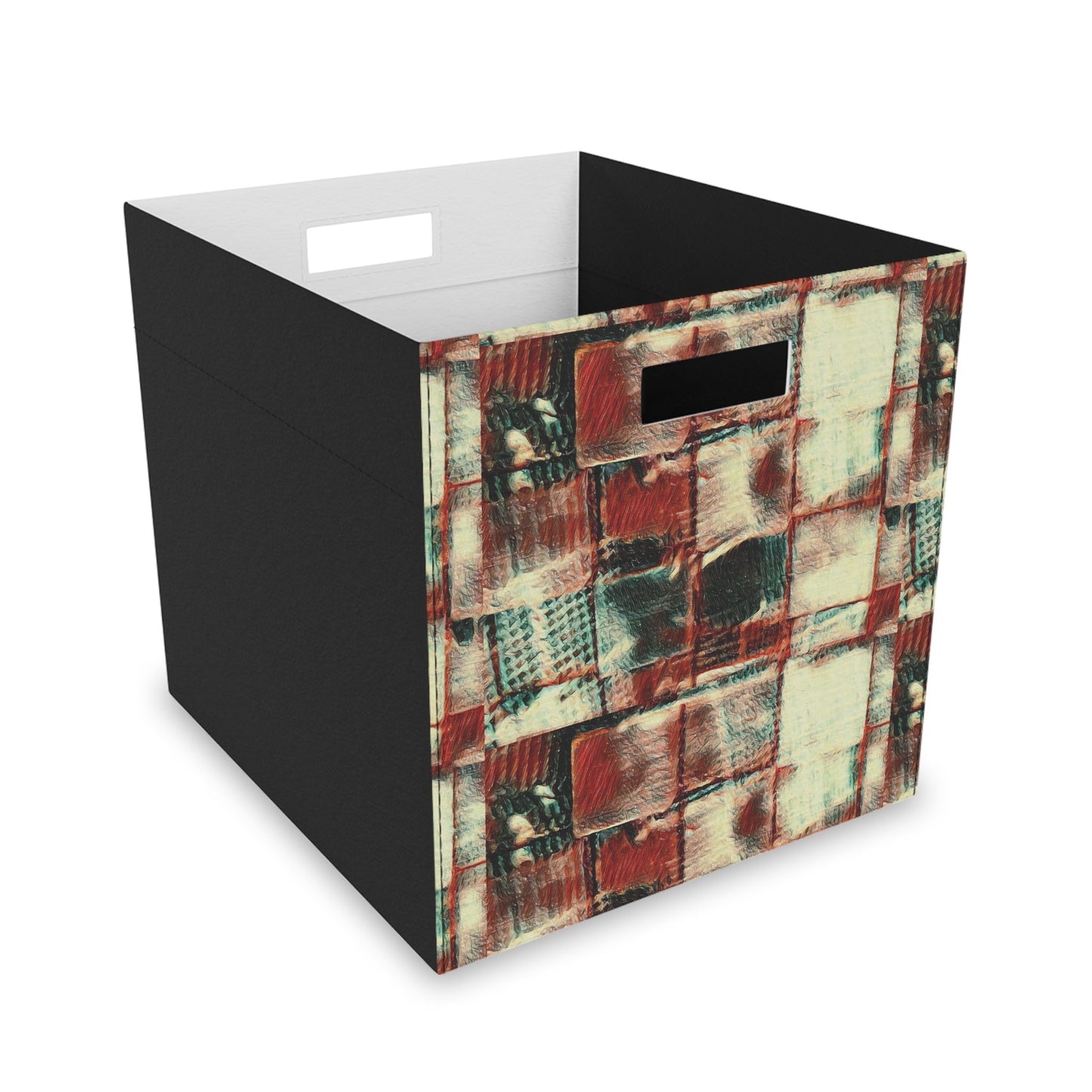 Felt Storage Box - Square Dance - Concordia Style Boutique