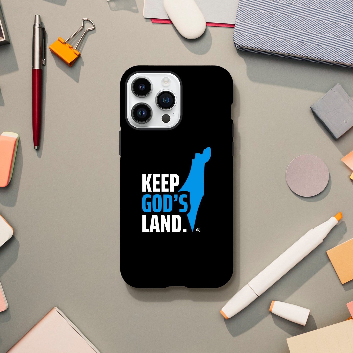 Keep God's Land Tough case