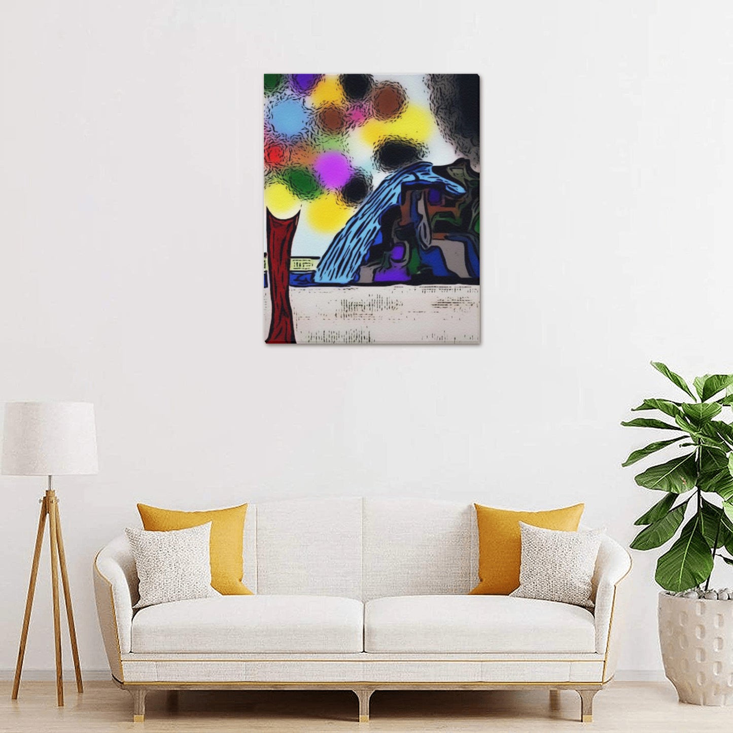 Frame Canvas Print 16"x20"(Made in USA) -"Holiday" - Premium Frame Canvas Print from Concordia Style Boutique - Just $48.82! Shop now at Concordia Style Boutique