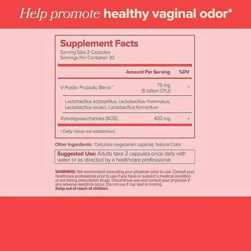 60 Tablets Of Women's Vaginal Probiotic PH Balancing Prebiotic Health Capsules To Protect Women's VAGINAL - Concordia Style Boutique