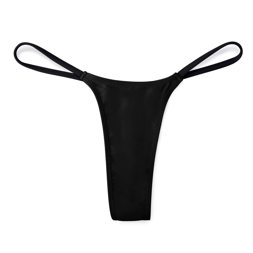 Ladies Sexy Thin Thong - "Black" - Premium Thin Thong from Concordia Style Boutique - Just $18! Shop now at Concordia Style Boutique