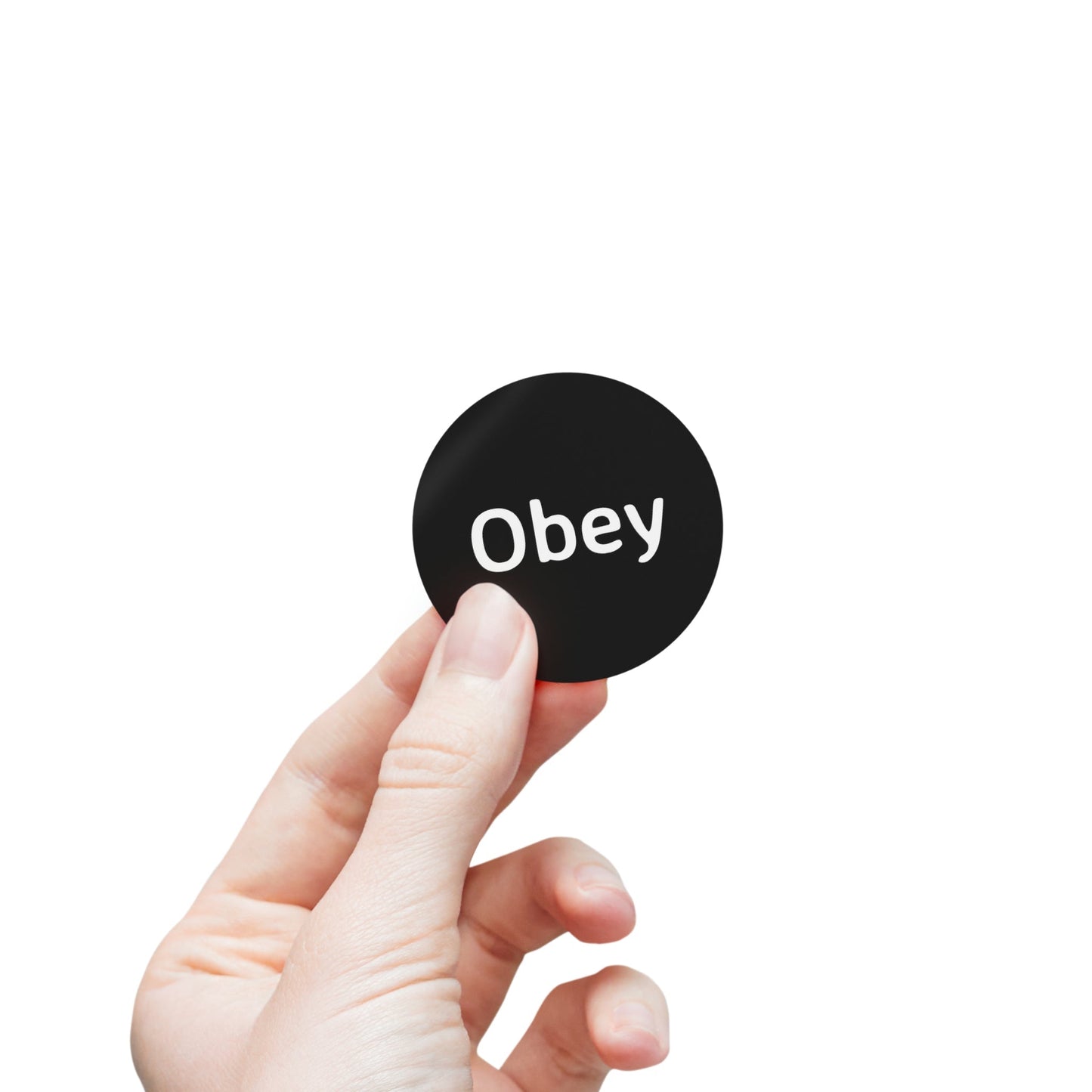 Round Sticker Label Rolls - Obey - Concordia Style Boutique