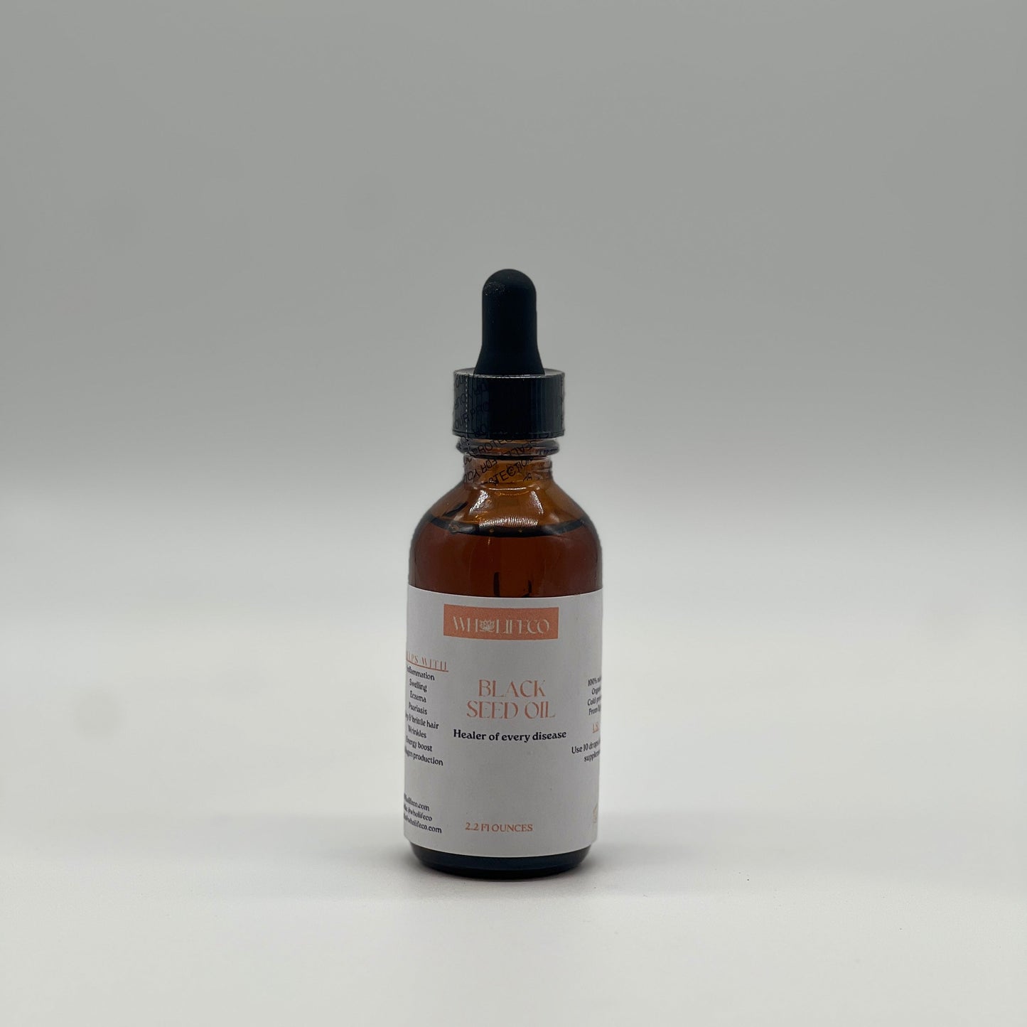 Black Seed Oil - Organic & Cold pressed - Concordia Style Boutique