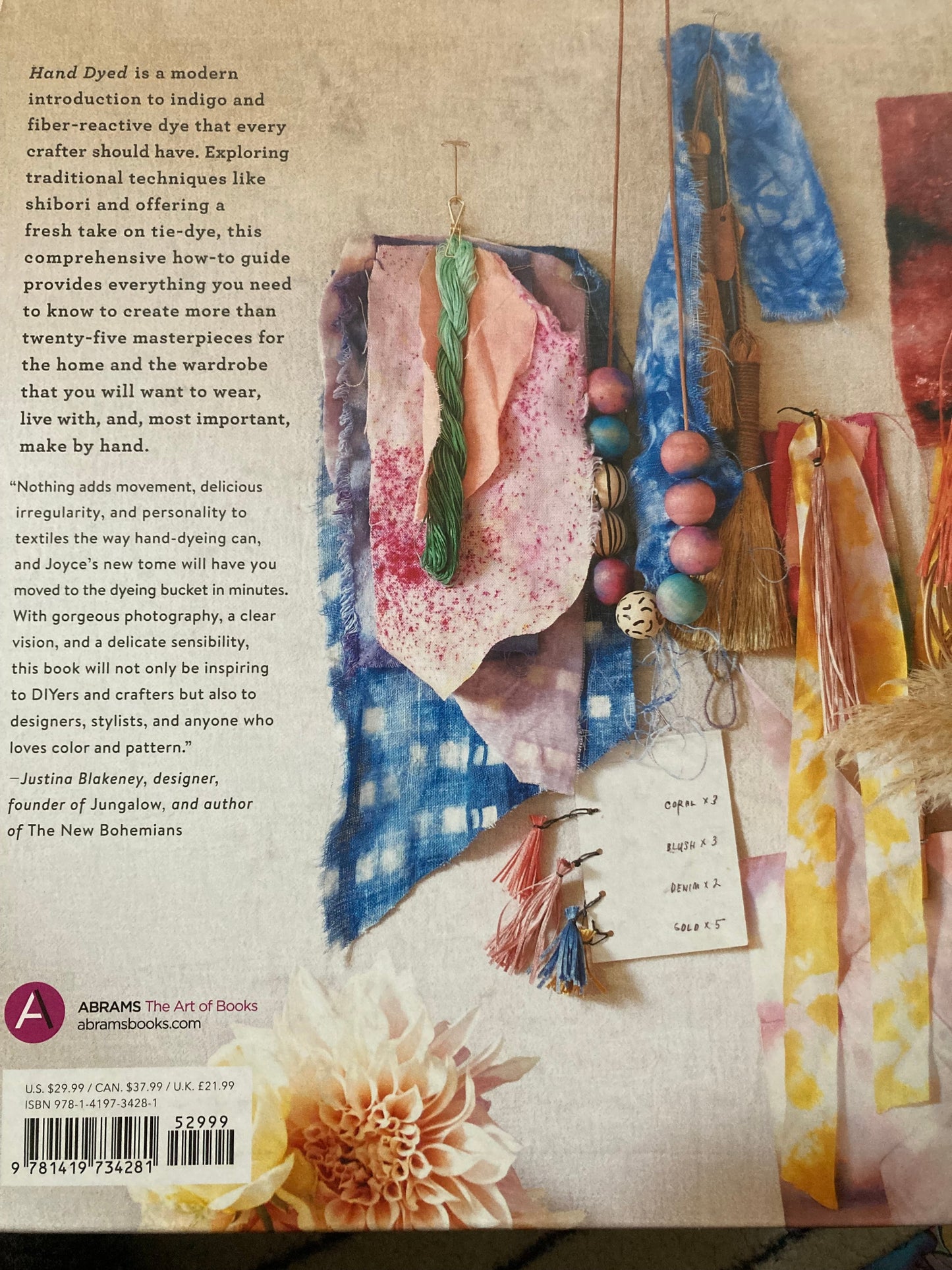Hand Dyed: A Modern Guide to Dyeing in Brilliant Color - Concordia Style Boutique
