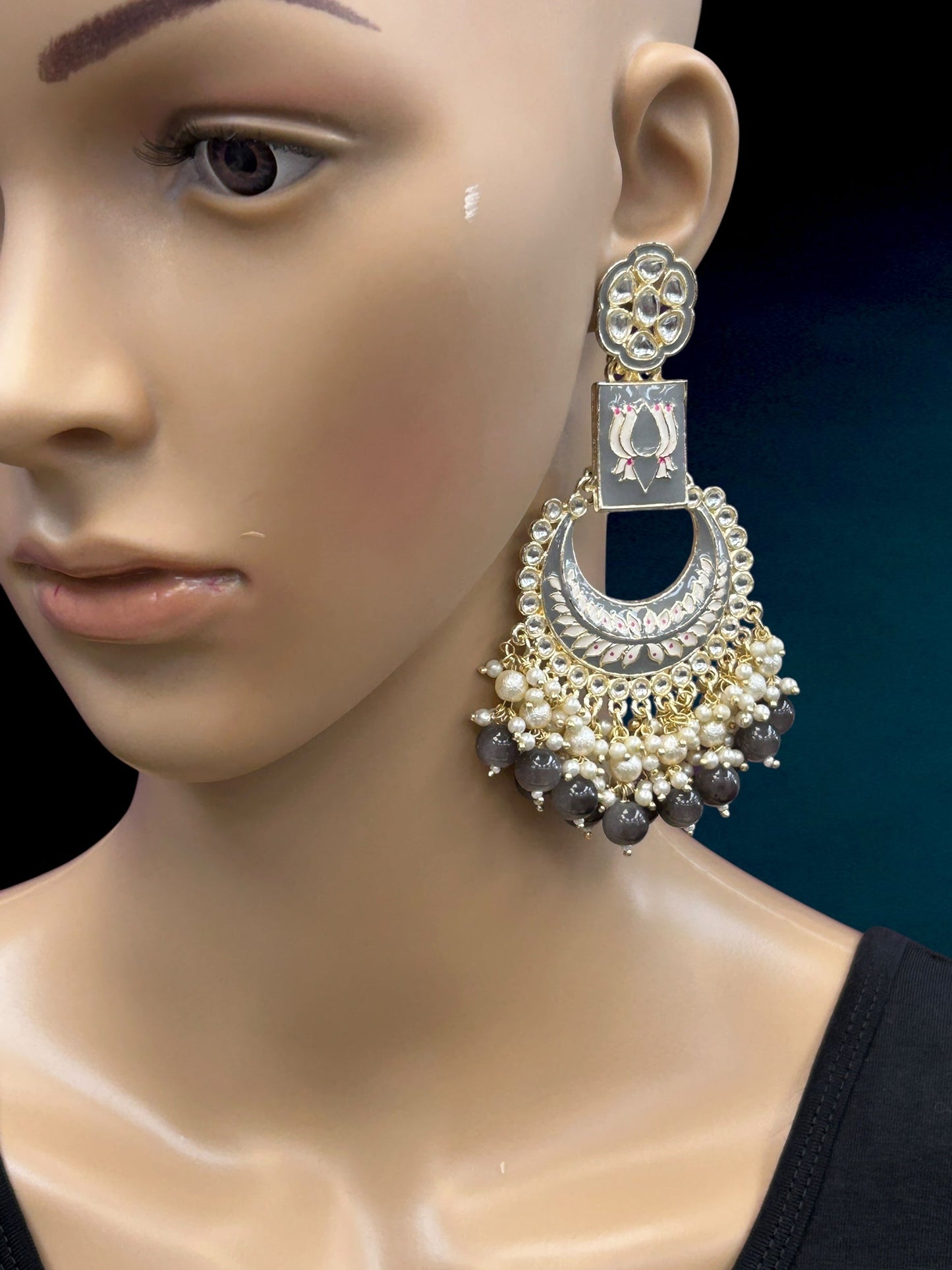 Chandbali earrings