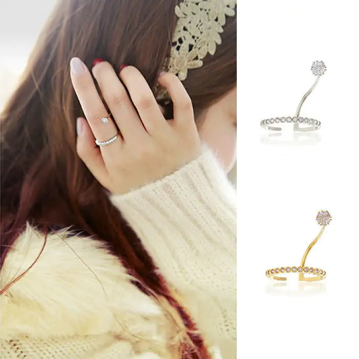 Yours Truly Swarovski Crystal Rings - Concordia Style Boutique