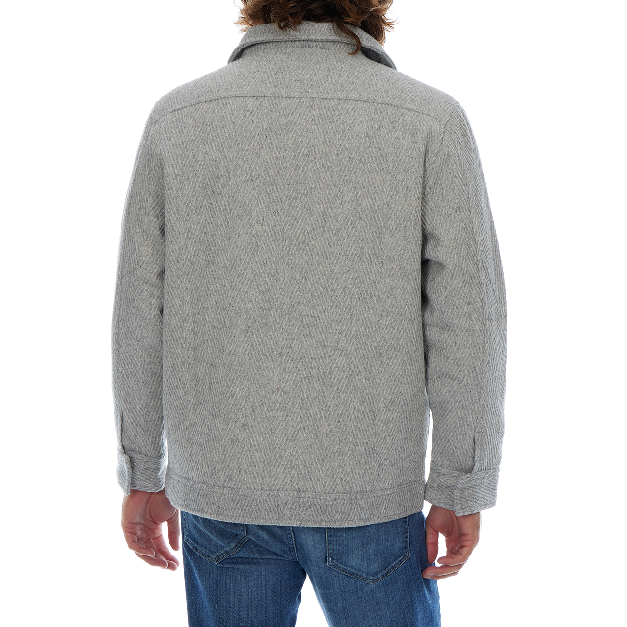 Kane Textured Zip Up Jacket