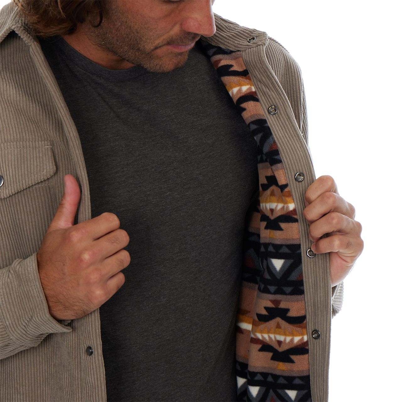 Harvey Corduroy Microfiber Lined Jacket