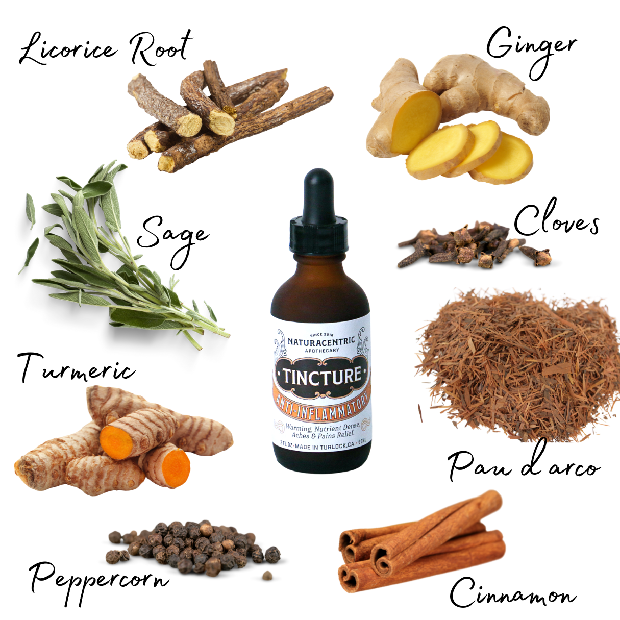 Anti-Inflammatory Tincture - Concordia Style Boutique