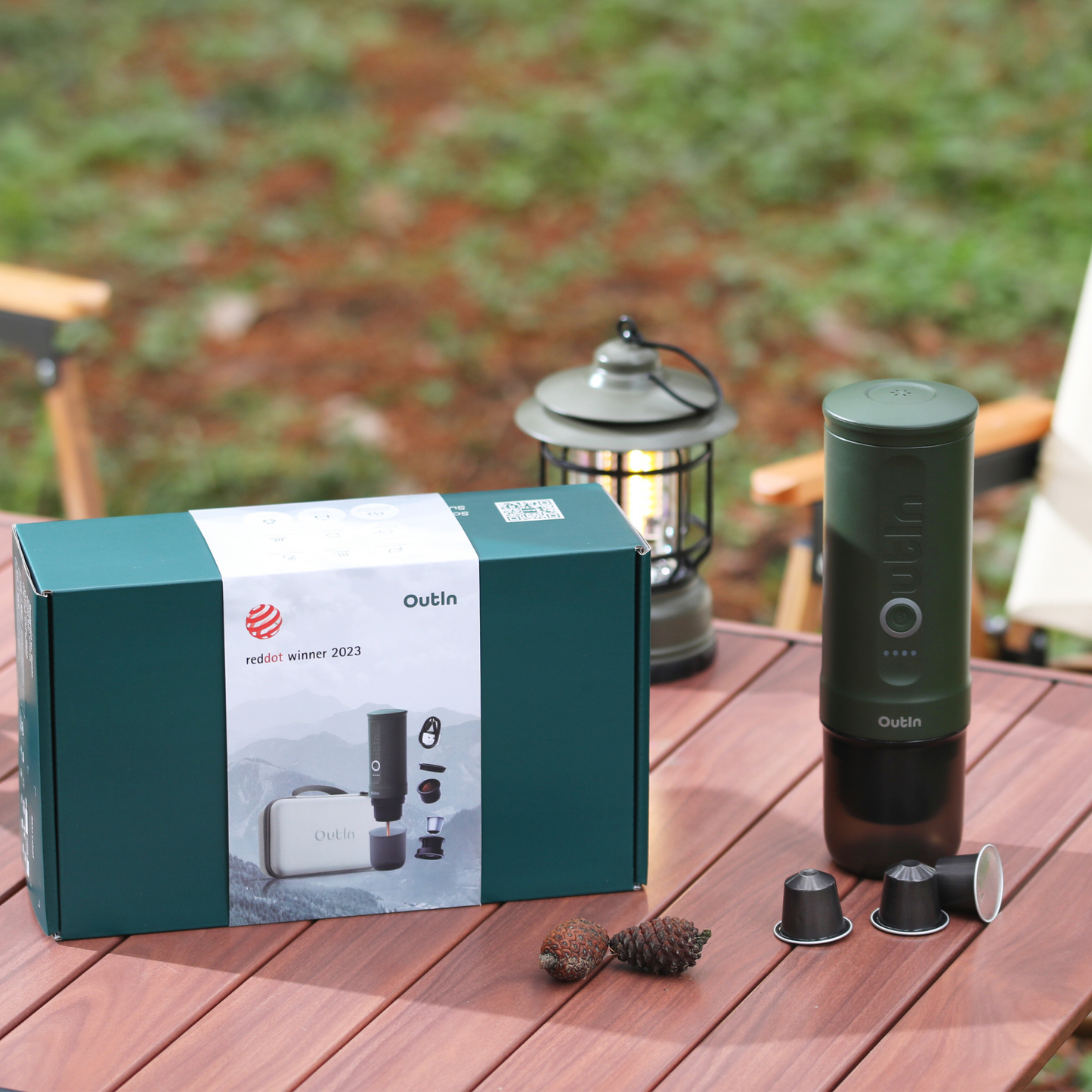 Traveler Espresso Gift Set (Forest Green) - Concordia Style Boutique