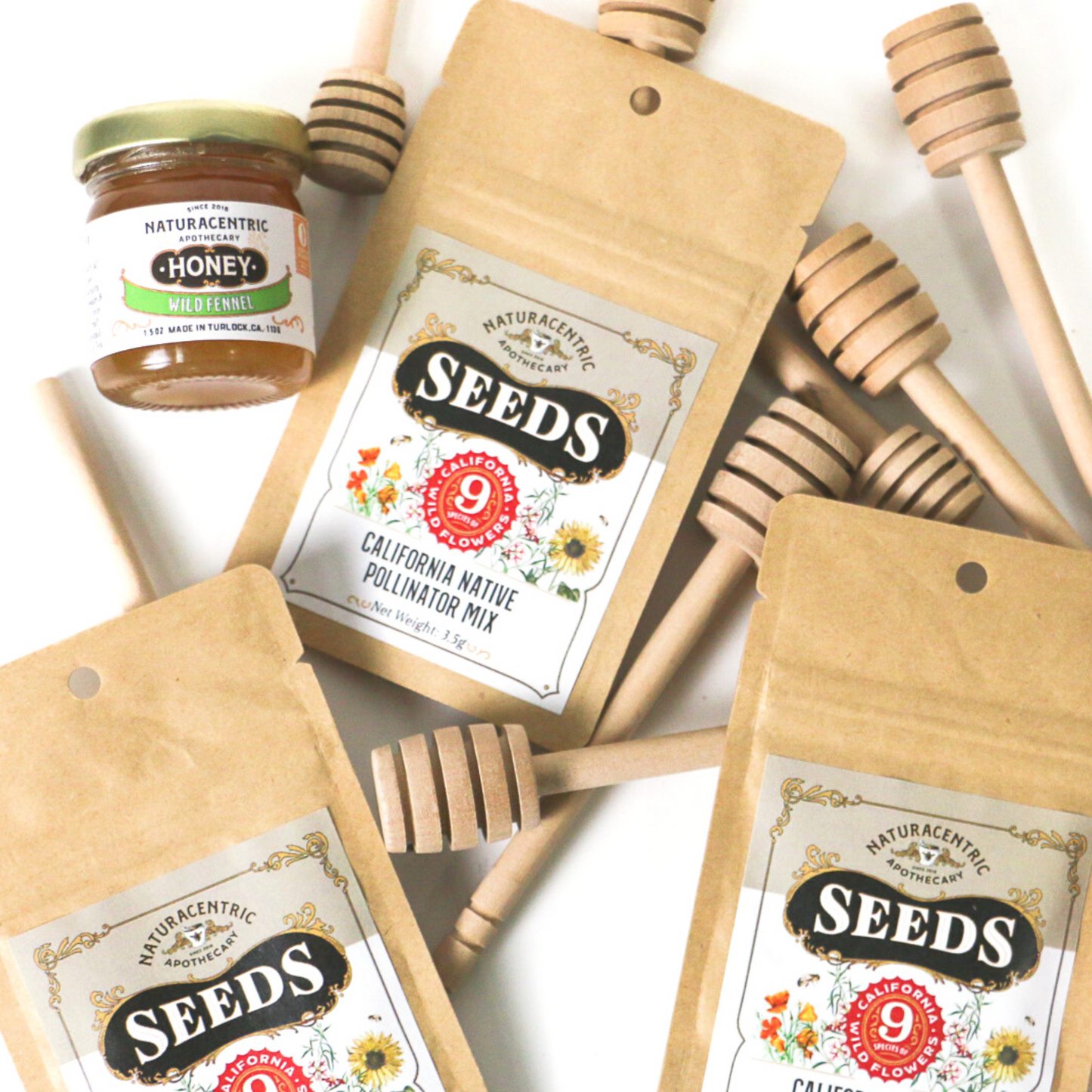 California Native Wild Flower Pollinator Seed Pack - Concordia Style Boutique