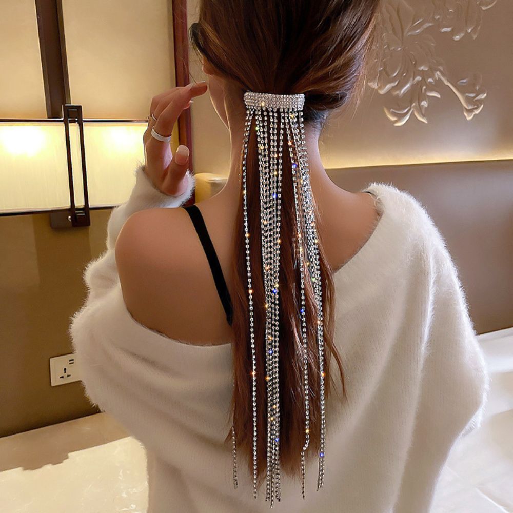 RHINESTONE HAIR TASSEL - Concordia Style Boutique
