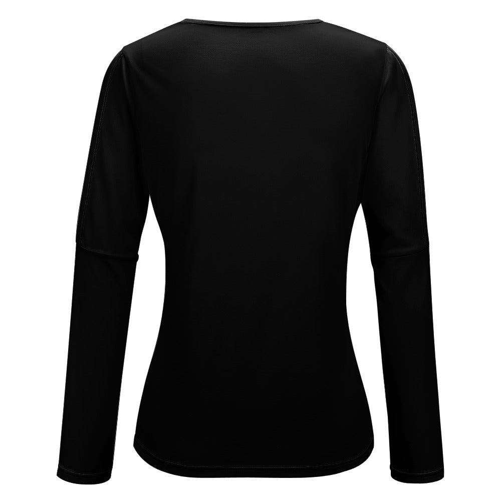 Women's Off Shoulder T-Shirt - "Black" - Premium Off Shoulder T-Shirt from Concordia Style Boutique - Just $27.78! Shop now at Concordia Style Boutique