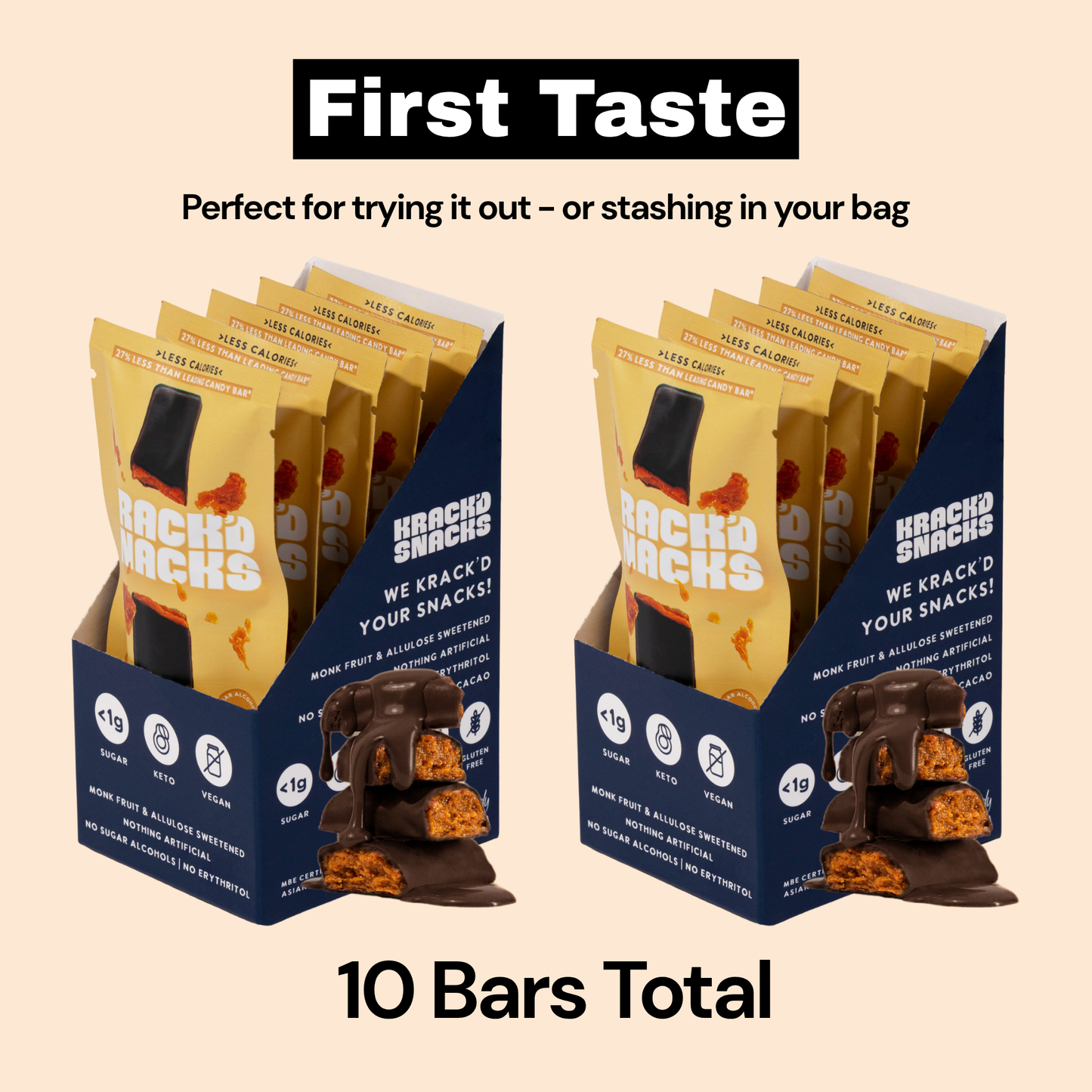 Dark Chocolate Peanut Butter Caramel Crunch (Keto | Vegan) - Concordia Style Boutique