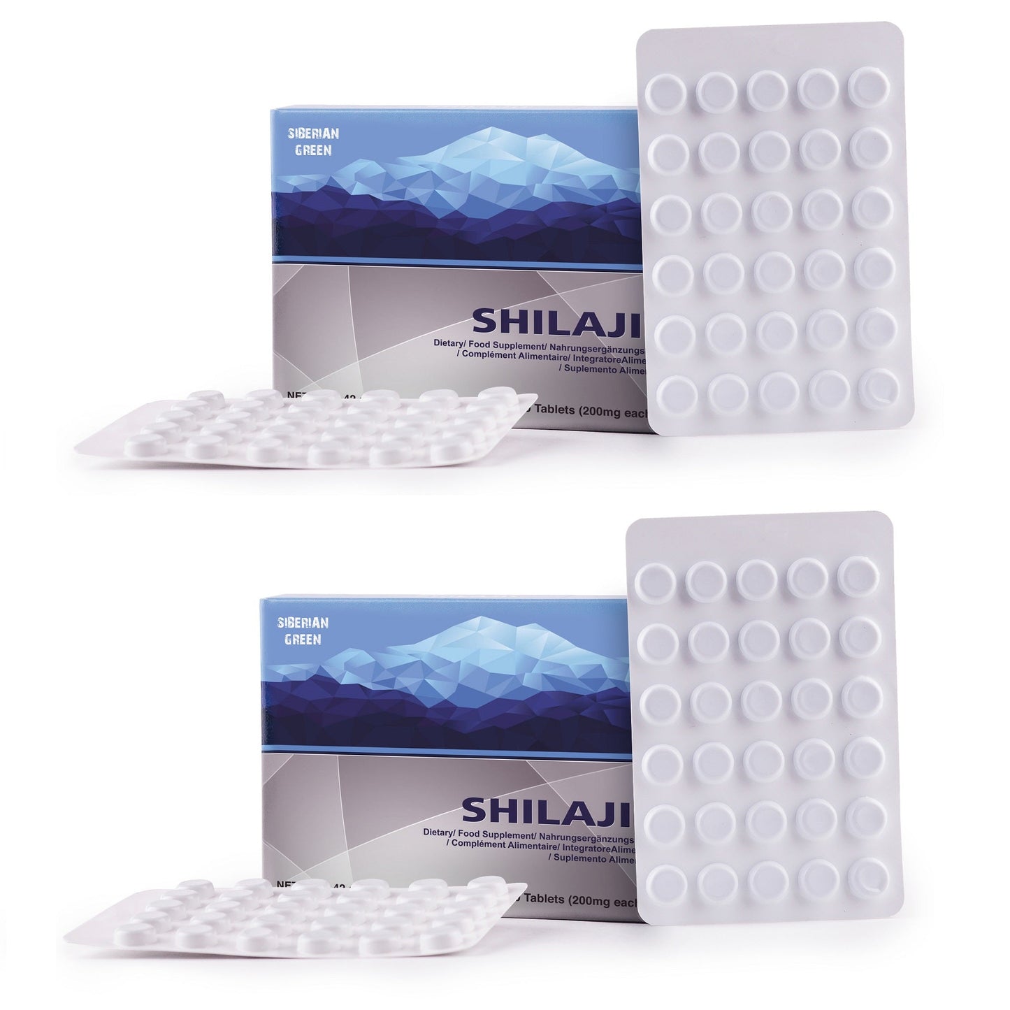 Blue Mountain Mumiyo Shilajit Tablets – 120 Count (2 x 60 Pack) - Concordia Style Boutique
