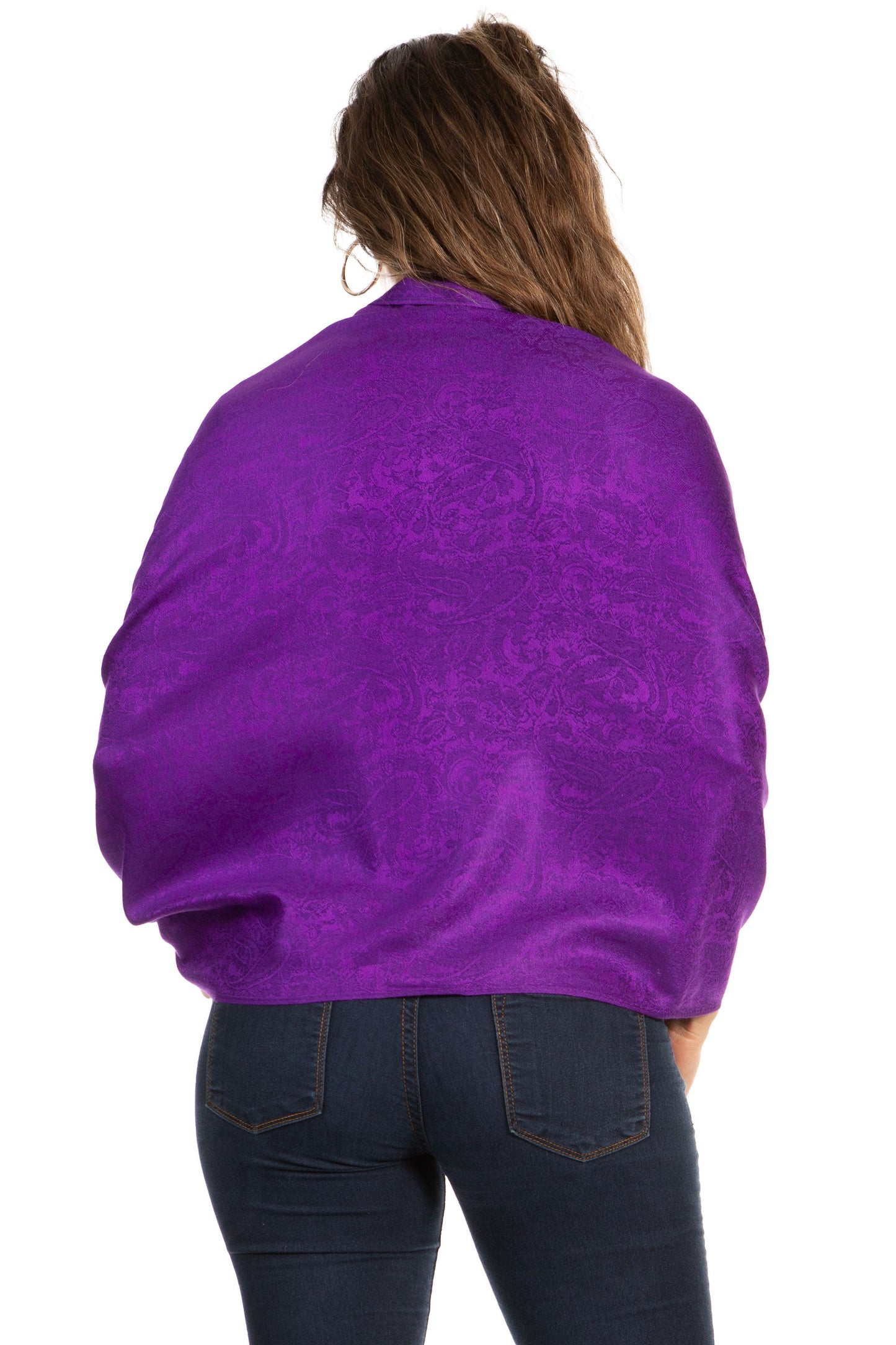 Sakkas 70" x 28" Paisley Self-Design Pashmina Shawl / Wrap / Stole - Premium scarf from Sakkas Store - Just $15.98! Shop now at Concordia Style Boutique