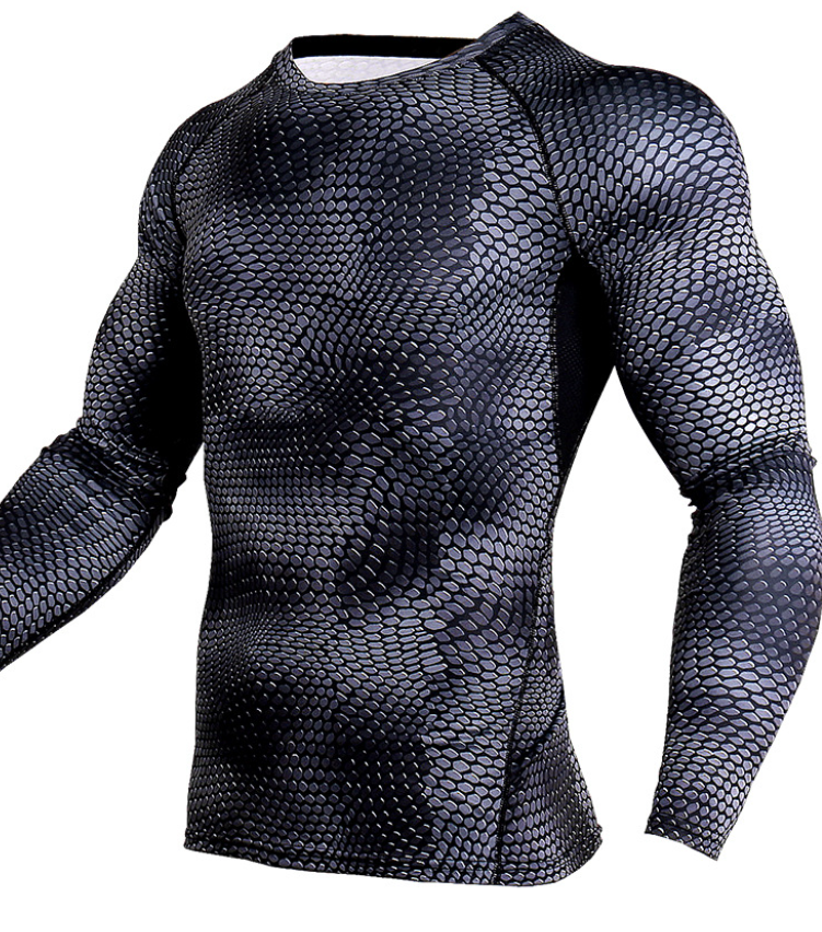 Compression Shirt Men Gym Running Shirt Quick Dry Breathable Fitness Sport Shirt Sportswear Training Sport Tight Rashguard Male - Premium Castor Oil from erDouckan - Just $12.94! Shop now at Concordia Style Boutique