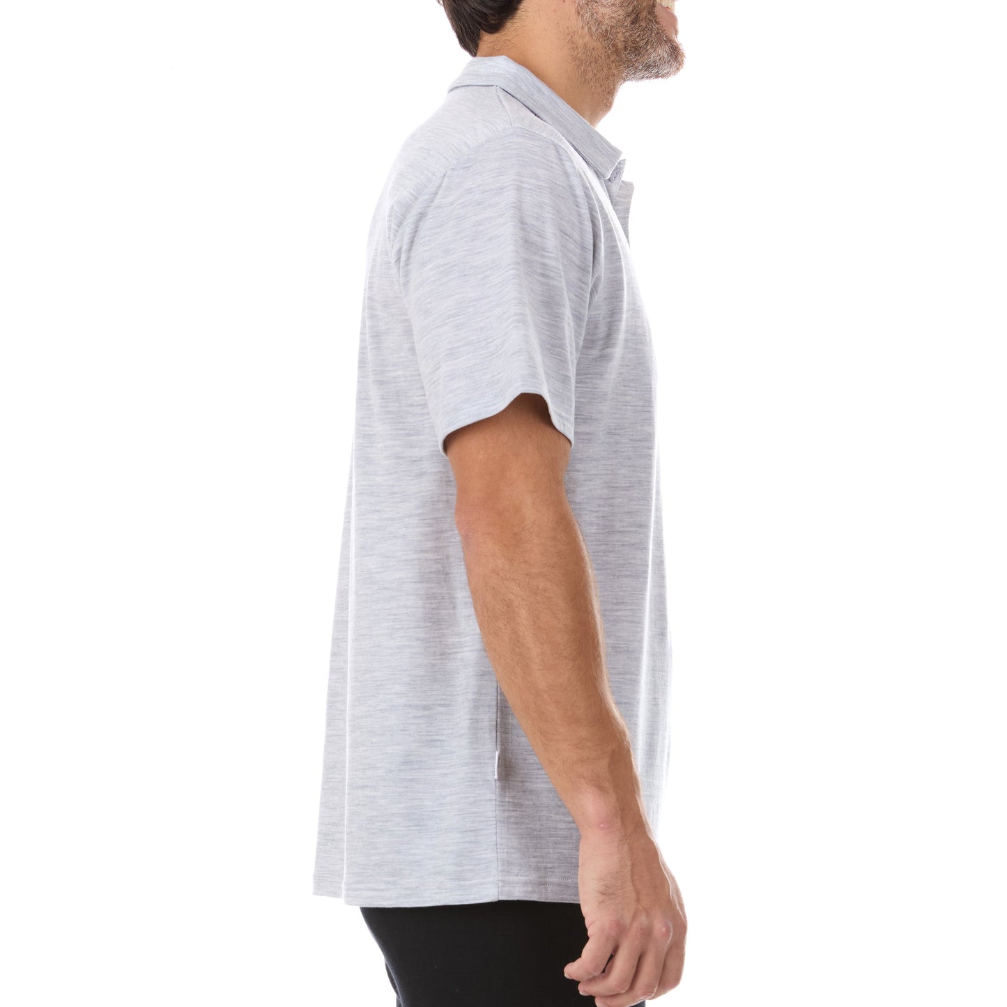 Microweight - Men's Wool Polo Woolverino - Concordia Style Boutique