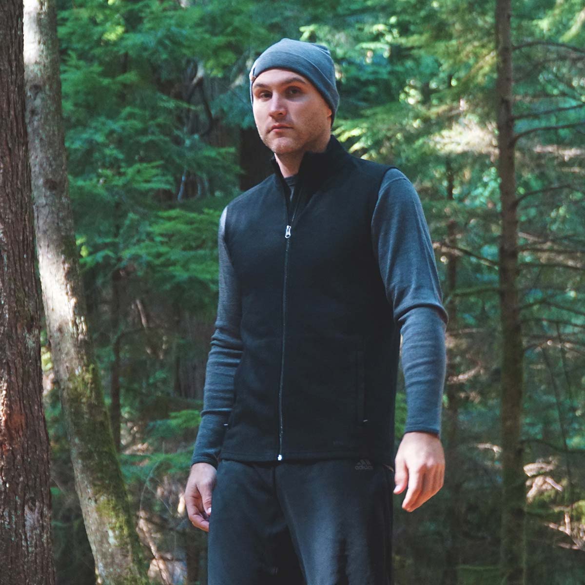 Heavyweight - Men's Wool Vest Wilderness - Concordia Style Boutique