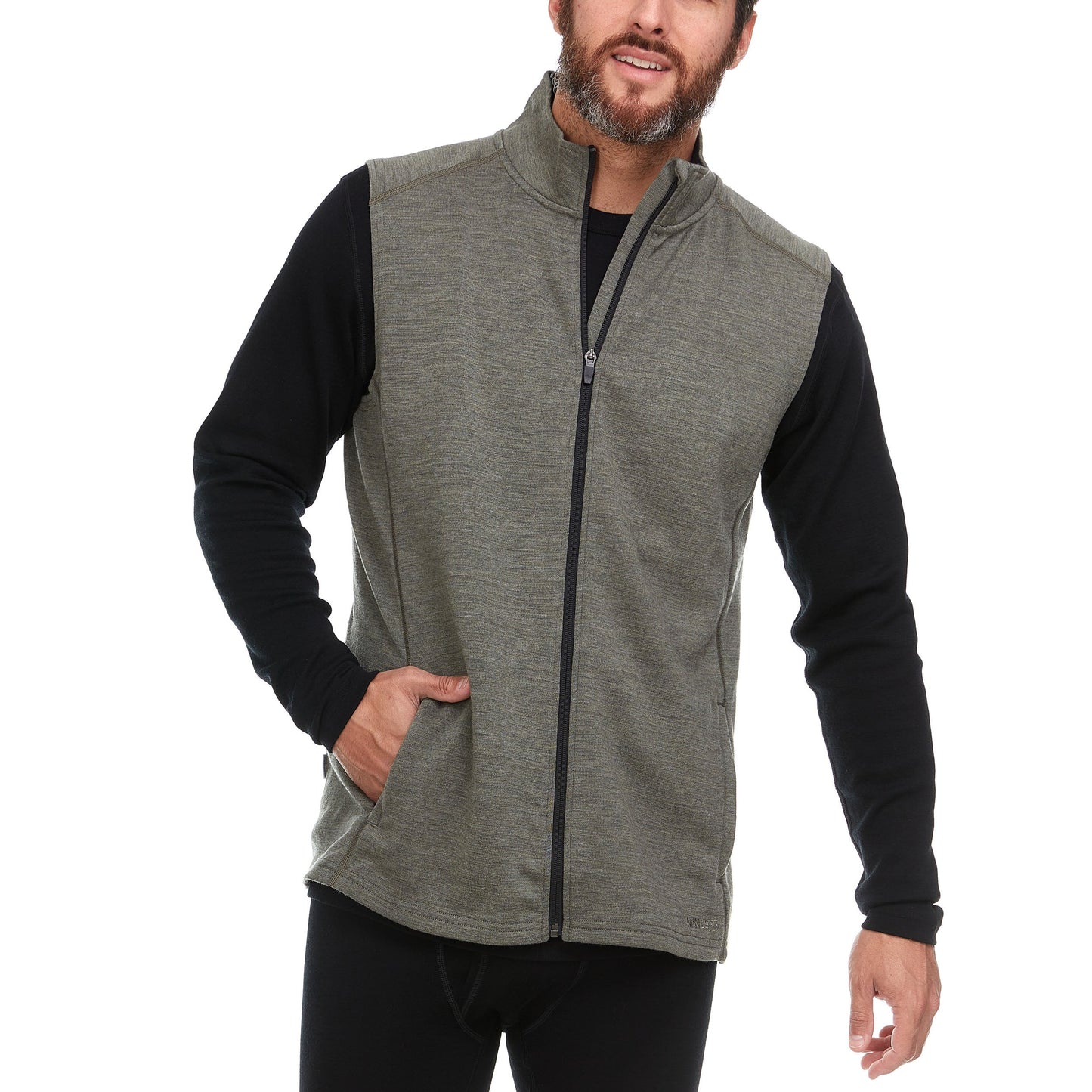 Heavyweight - Men's Wool Vest Wilderness - Concordia Style Boutique