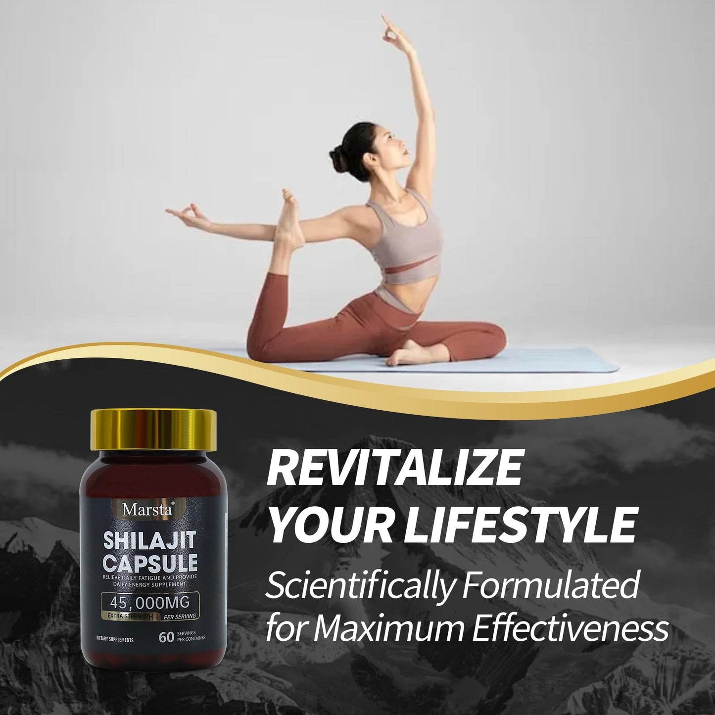 Shilajit Capsules - Natural Shilajit Supplements - Concordia Style Boutique