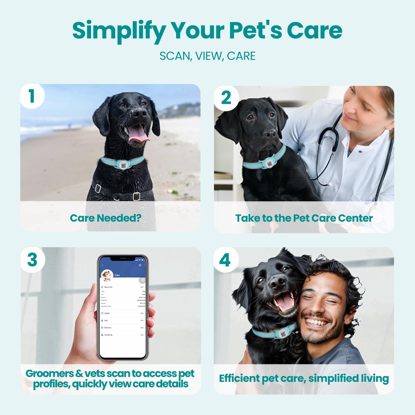 AirTag Dog Collar Holder (Holder only) - Concordia Style Boutique