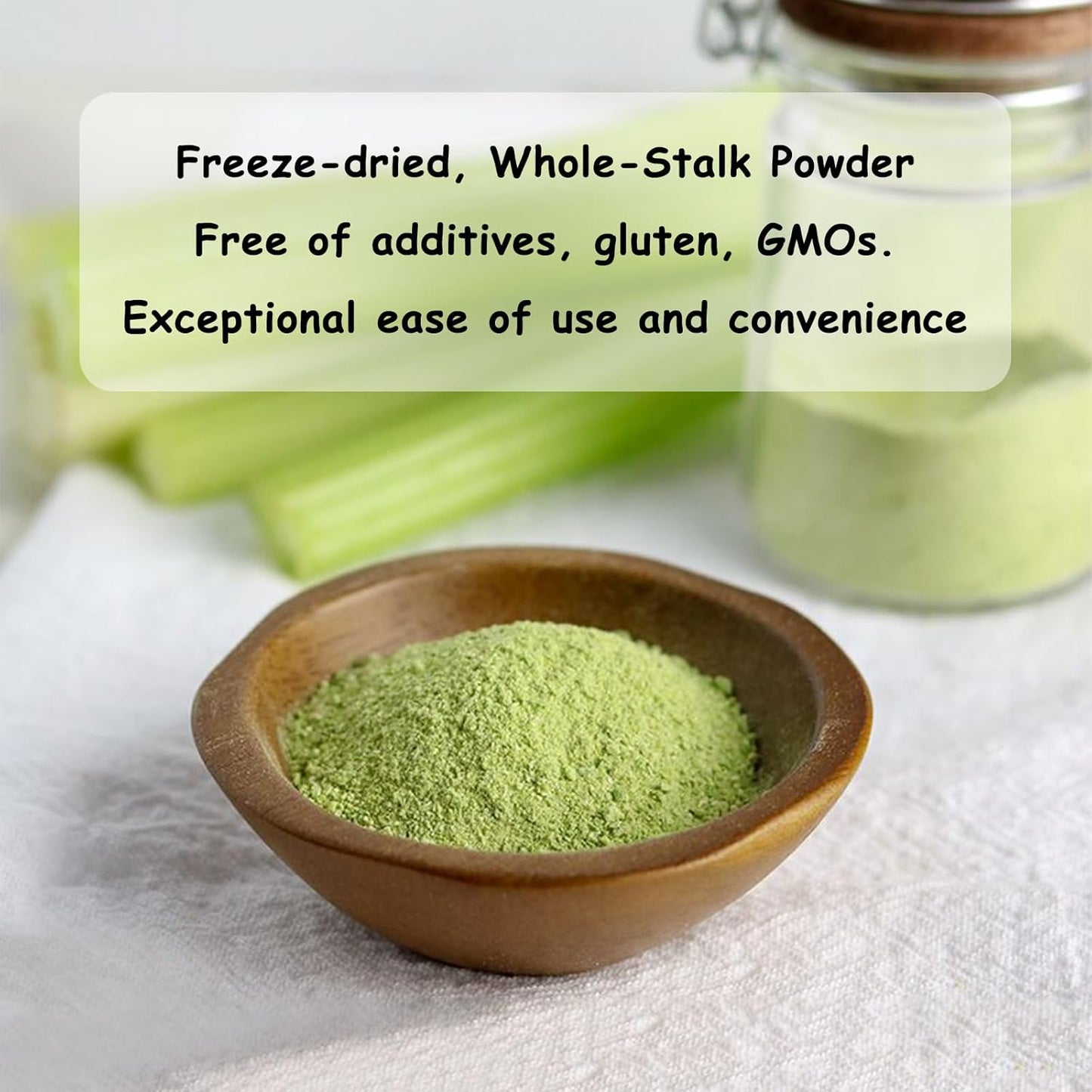 Celery Powder - 100% Nature Fresh - Concordia Style Boutique