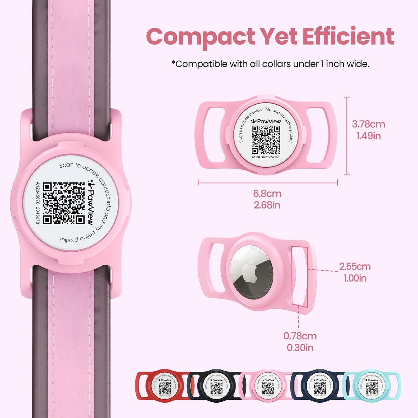 AirTag Dog Collar Holder (Holder only) - Concordia Style Boutique