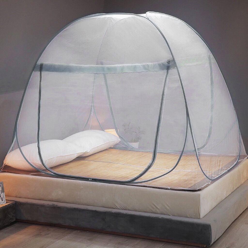 Mongolian Dome mosquito net for Sleeping - Steel wire bottomless folding - Single-door - Premium mosquito net from Concordia Style Boutique - Just $28.06! Shop now at Concordia Style Boutique