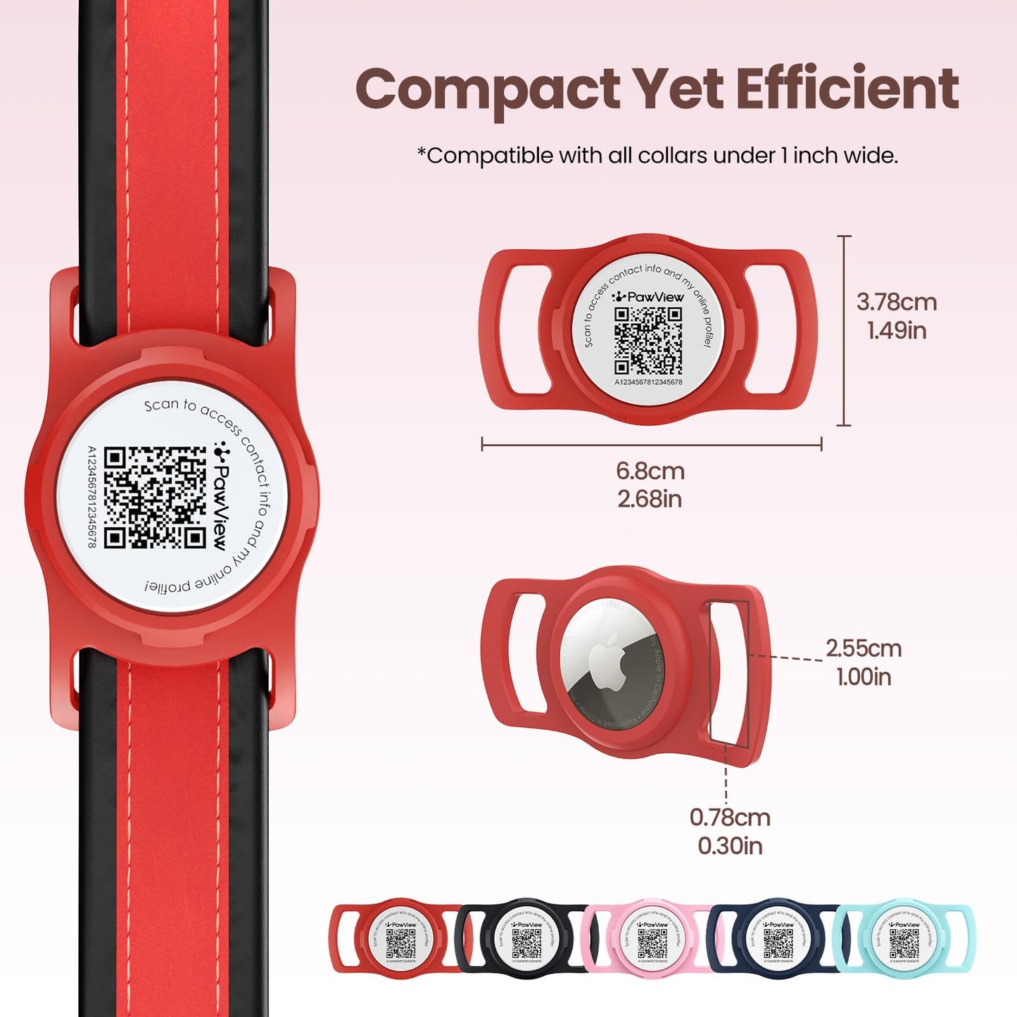 AirTag Dog Collar Holder (Holder only) - Concordia Style Boutique