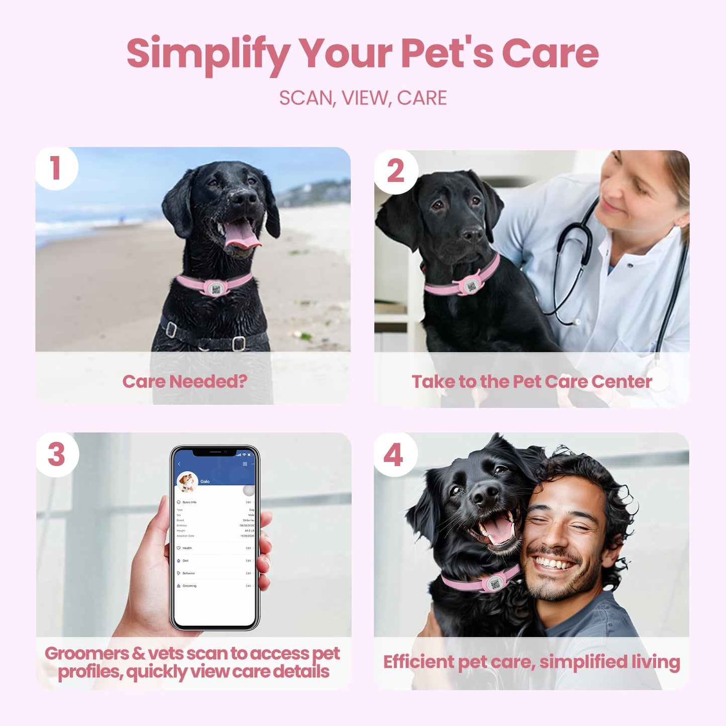 AirTag Dog Collar Holder (Holder only) - Concordia Style Boutique