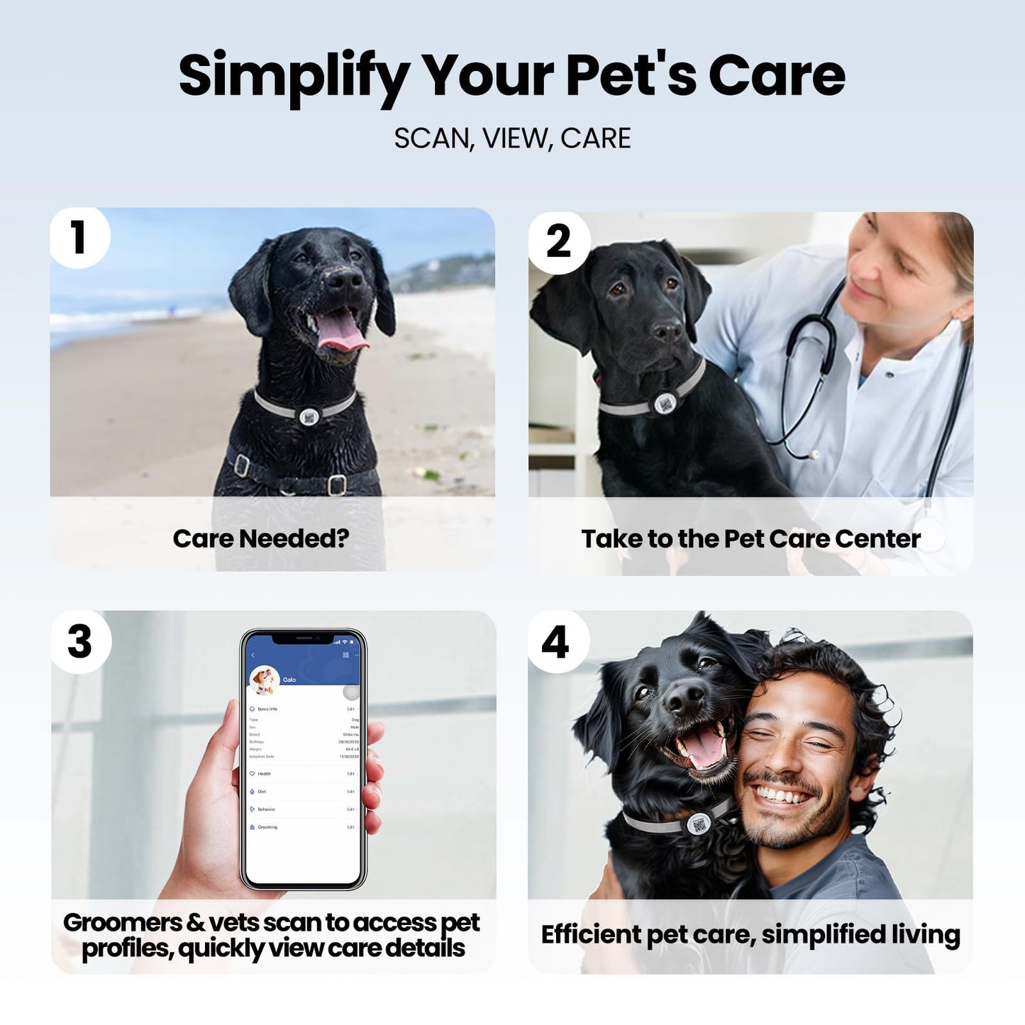 AirTag Dog Collar Holder (Holder only) - Concordia Style Boutique