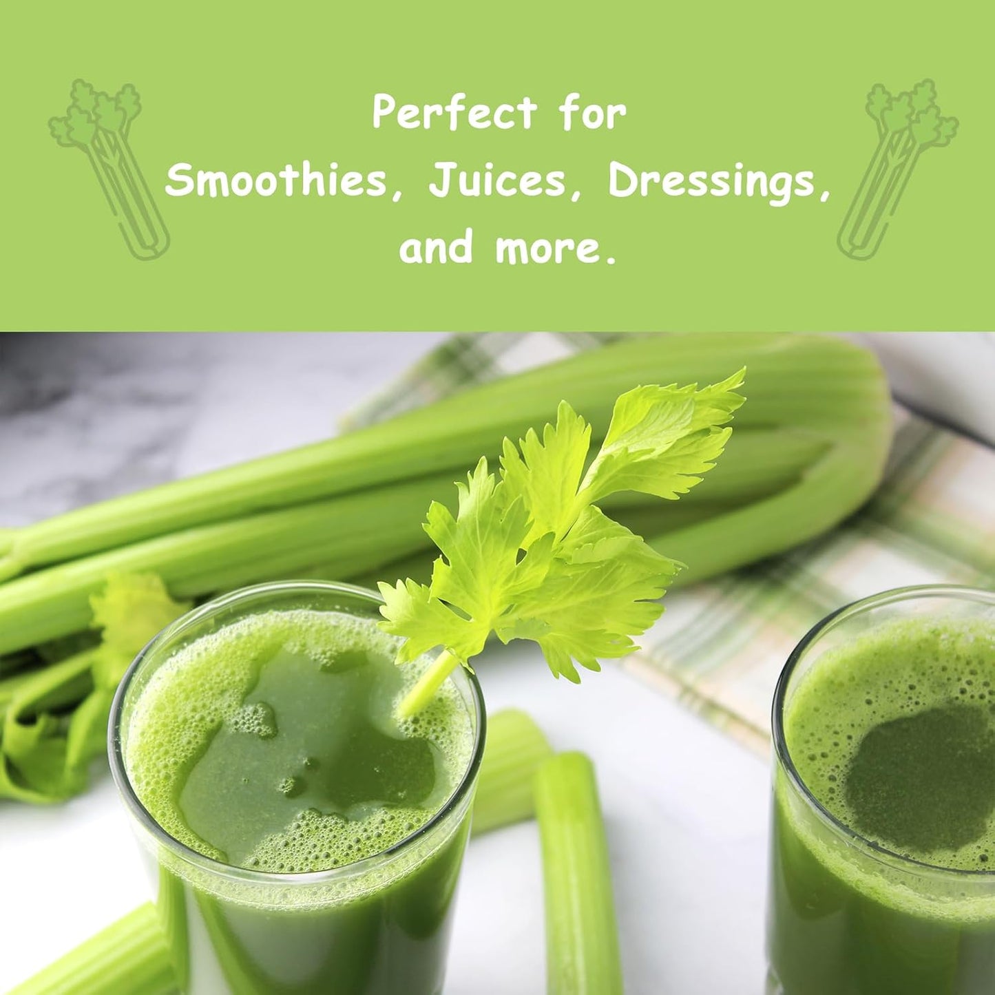Celery Powder - 100% Nature Fresh - Concordia Style Boutique