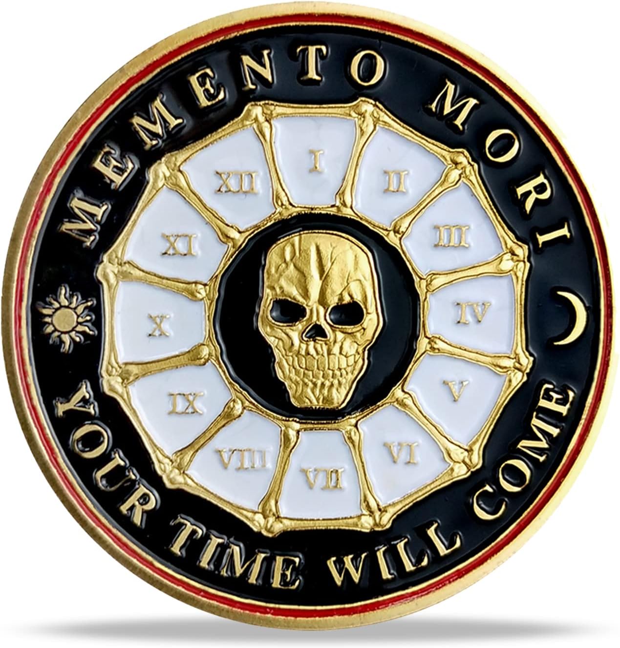 "Memento Mori" Coin - Premium Novelty Coins from Concordia Style Boutique - Just $10.23! Shop now at Concordia Style Boutique