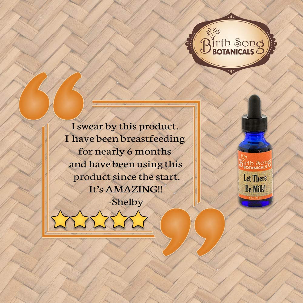 Let There Be Milk! Herbal Breastfeeding Supplement to Promote Healthy Breastmilk Production 1 oz. - Concordia Style Boutique