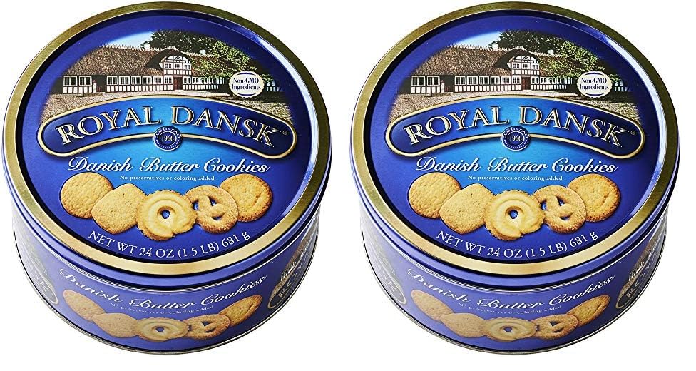 Royal Dansk Danish Cookies, No Preservatives or Coloring Added, 12 Oz. (Pack of 1) - Concordia Style Boutique