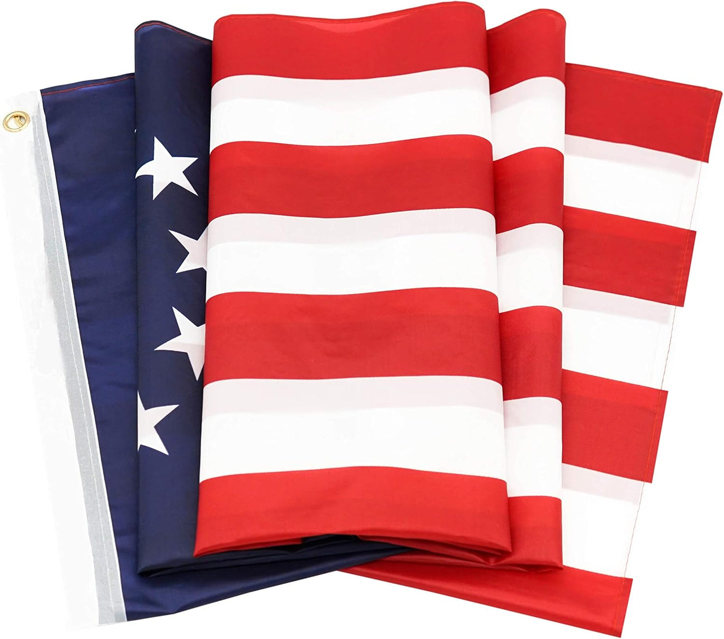 DANF Betsy Ross Flag 3x5ft - 100D Thicker Polyester - July 4th Independence Day 13 Stars American USA America Historical Flags Double Sided Canvas Header with Brass Grommets Indoor & Outdoor Use - Concordia Style Boutique