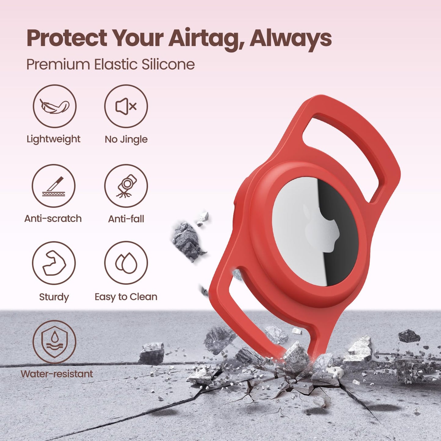 AirTag Dog Collar Holder (Holder only) - Concordia Style Boutique