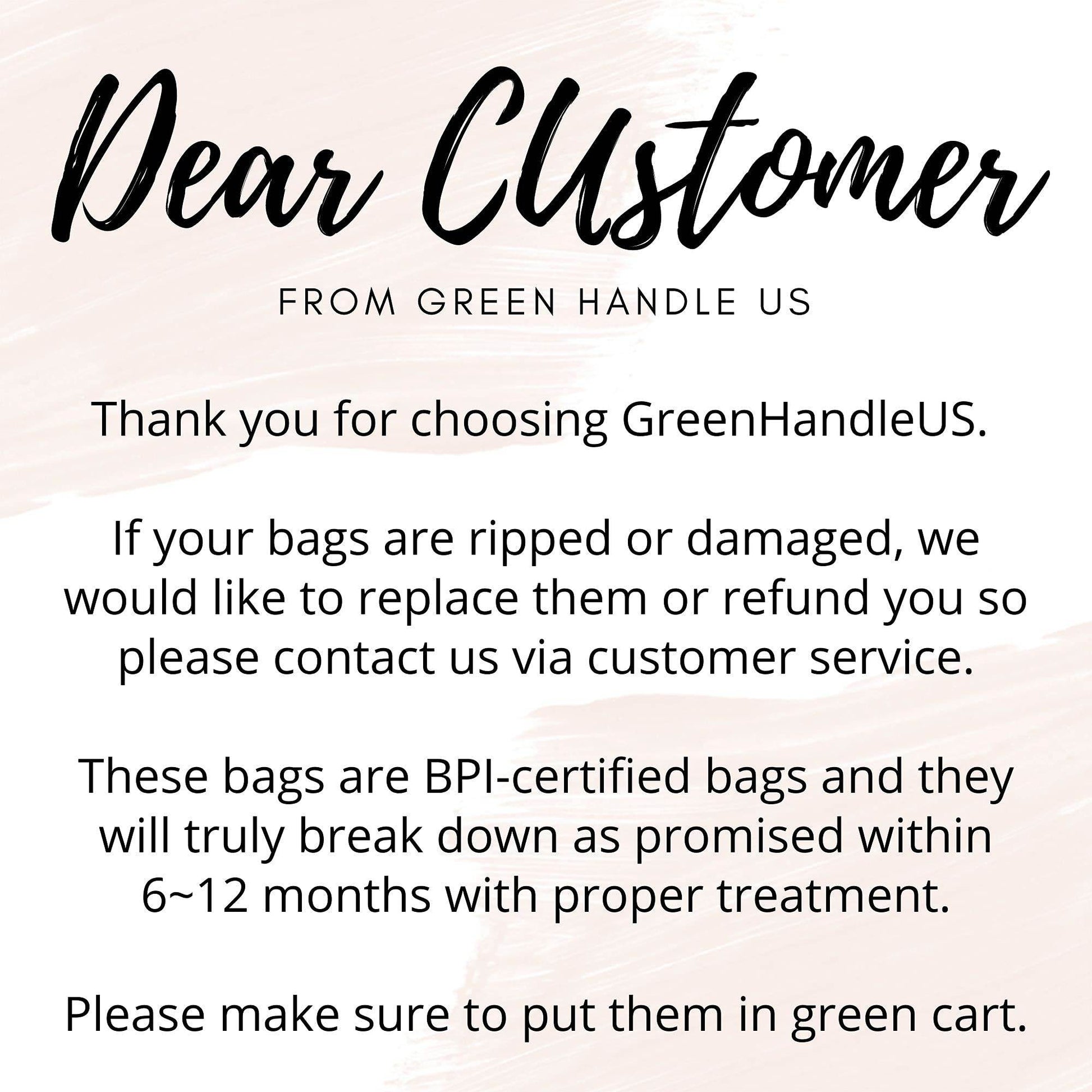 BPI certified 3 Gallon Compostable with Handle and Tie Kitchen Compost Bin Liner / Trash Bag - Concordia Style Boutique