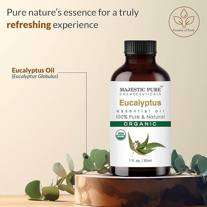 Majestic Pure Organic Essential Oils โ 100% Pure - 1 Bottle (1 fl oz) - Concordia Style Boutique