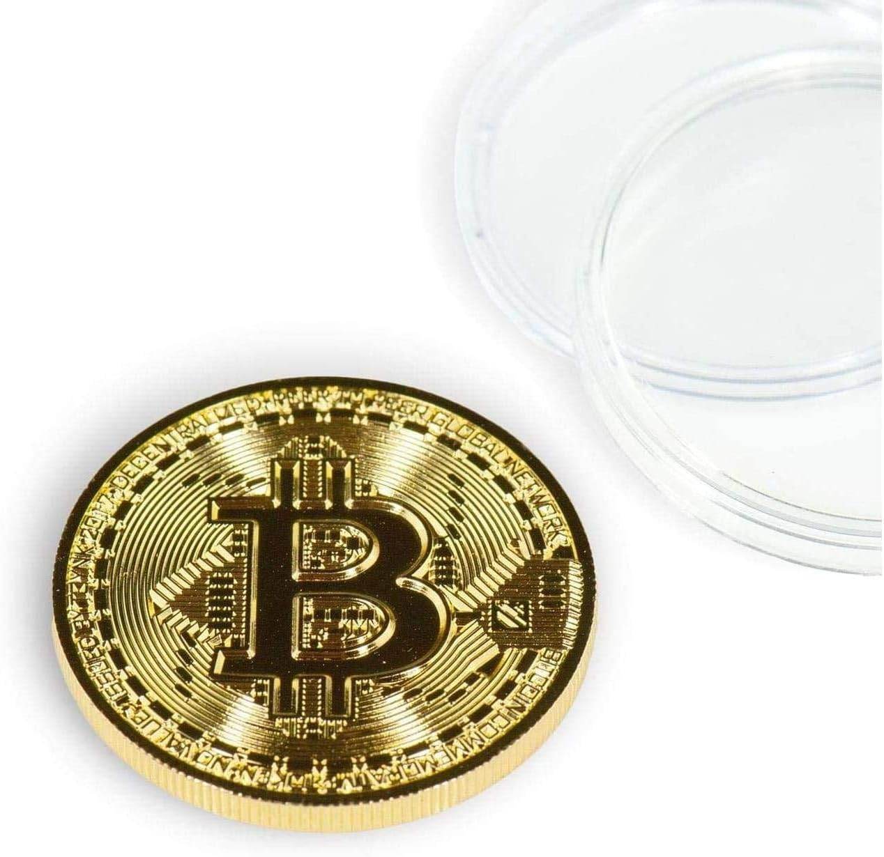 Bitcoin Commemorative Coin in Protective Case (3 Coins) - Concordia Style Boutique
