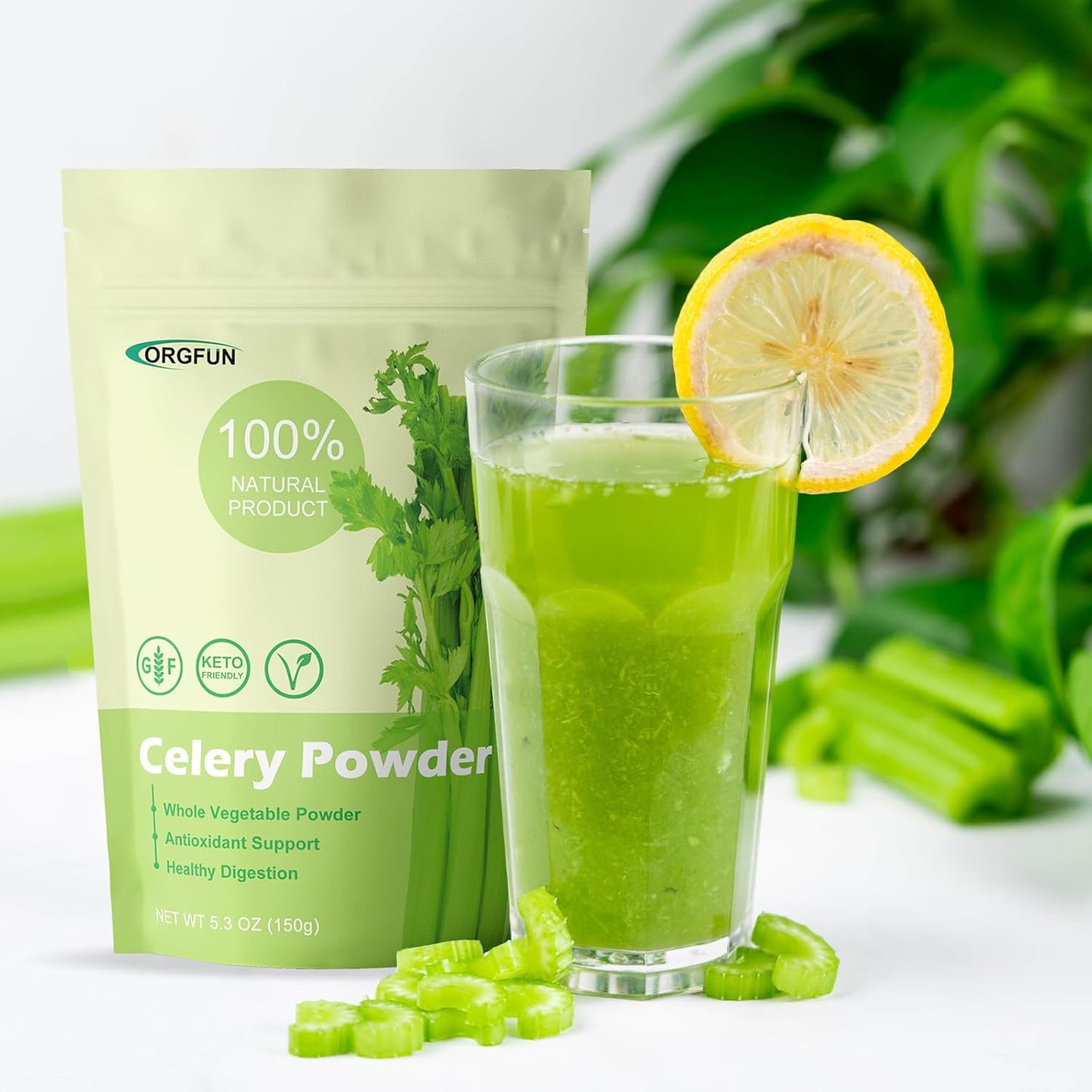 Celery Powder - 100% Nature Fresh - Concordia Style Boutique