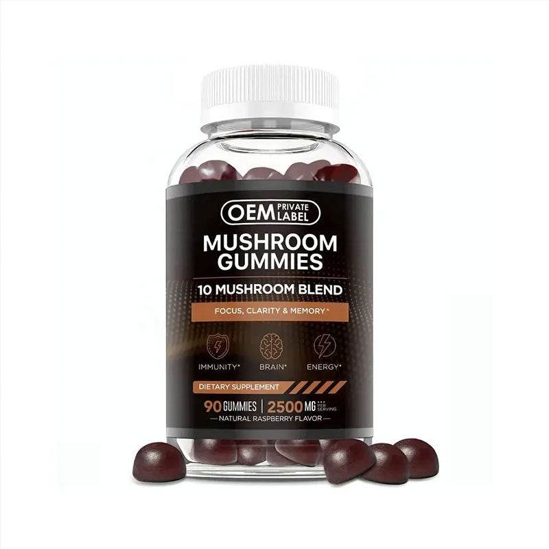 Mushroom Gummies Brain Booster / Lion Mane Mushroom Gummies - Concordia Style Boutique
