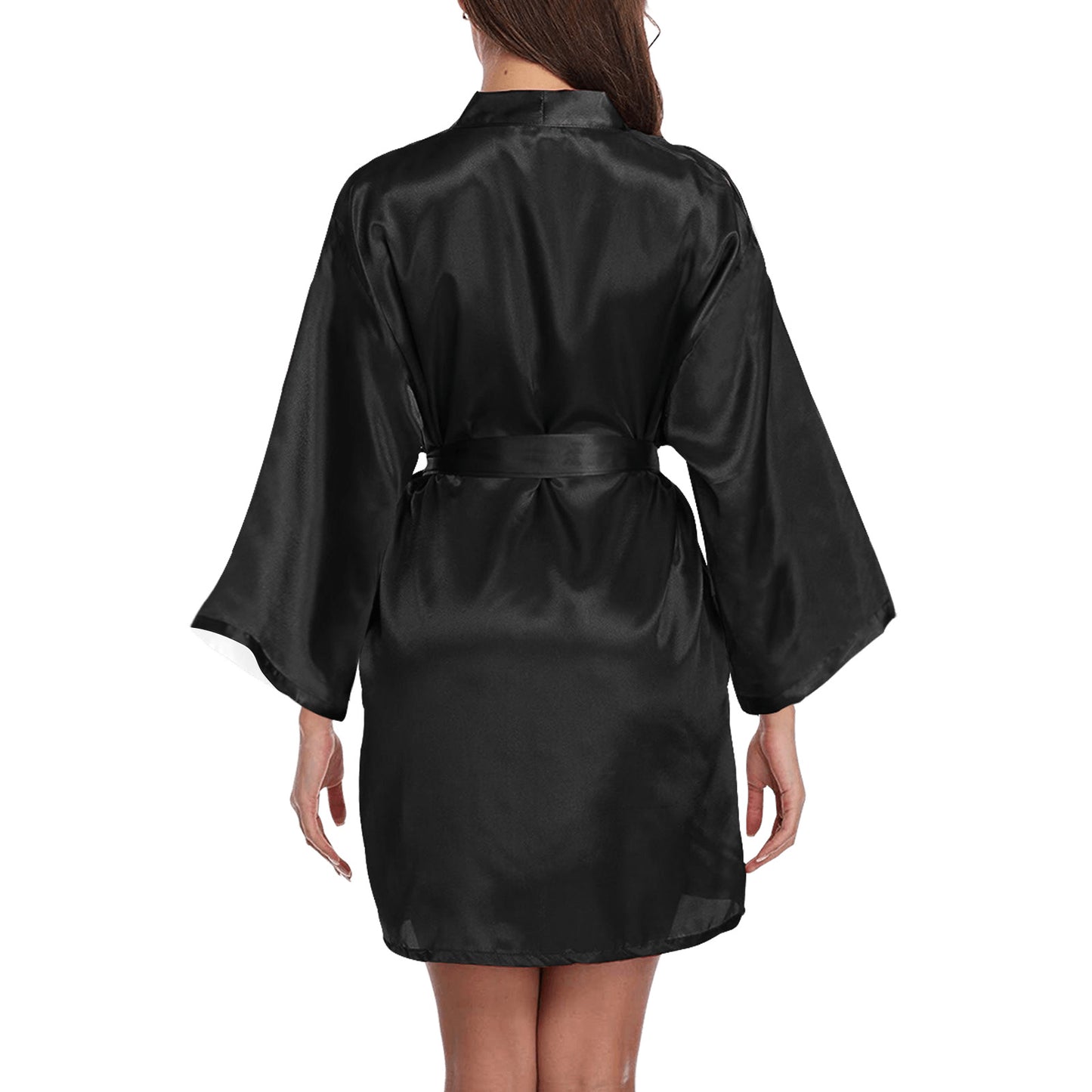 Women's Long Sleeve Kimono Robe - "Black" - Premium Kimono Robe from Concordia Style Boutique - Just $34.14! Shop now at Concordia Style Boutique