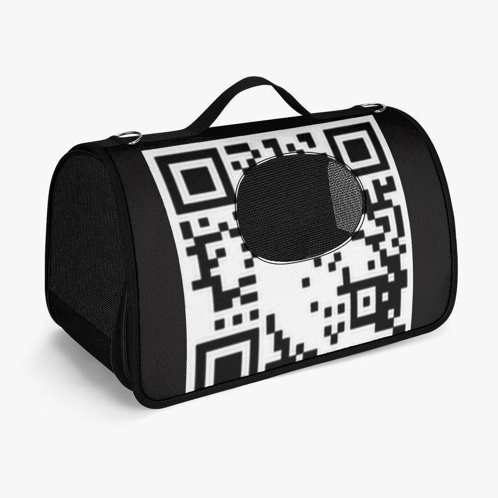 QR Code - Pet Carrier Bag - Concordia Style Boutique