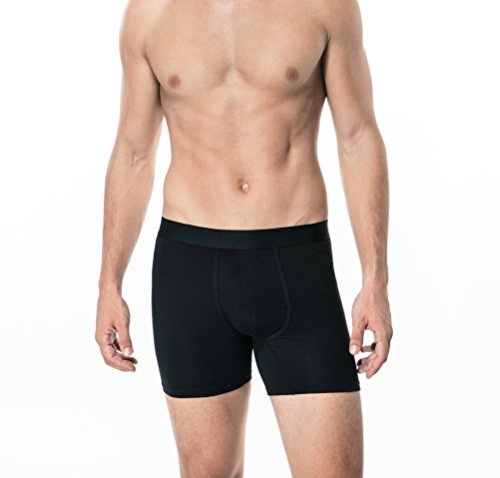 2 Pcs Boxer Brief - L - Black